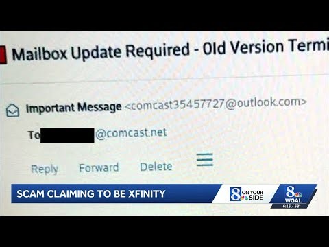 Scam email targeting Xfinity users warns of account discontinuation
