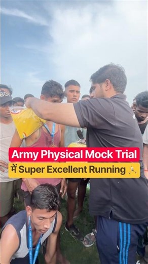Super Excellent Running 🏃 Army Physical Mock Trial | Agniveer Army Medical Check Up Camp