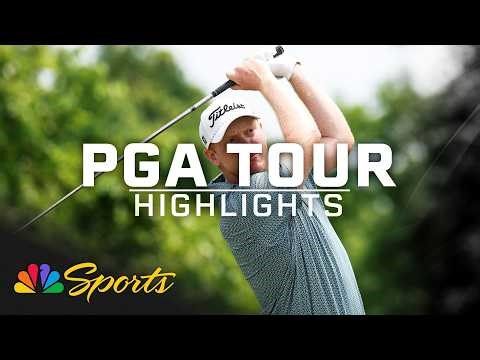 PGA Tour Highlights 2026: Zurich Classic of New Orleans, Round 3 | Golf on NBC Sports
