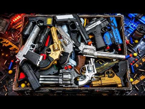 Explosive Revolvers & Hard Shooting BB Guns! Ultimate Toy Gun Arsenal 🔥