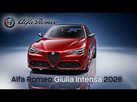 🇮🇹 ALFA ROMEO GIULIA 2026: 𝐼𝑡𝑎𝑙𝑖𝑎𝑛 𝑝𝑎𝑠𝑠𝑖𝑜𝑛 𝑖𝑛 𝑒𝑣𝑒𝑟𝑦 𝑐𝑢𝑟𝑣𝑒 | Exterior and interior overview |