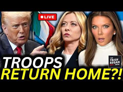 BREAKING: Italy’s BETRAYAL BACKFIRES! Trump SLAMS Meloni — 13,000 Troops Head HOME?