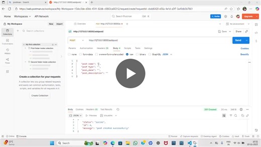 #day69 #django #restapi #backenddevelopment #python #api #crud #postman #database #learningjourney #100daysofcode #developer | Aneela Bandi