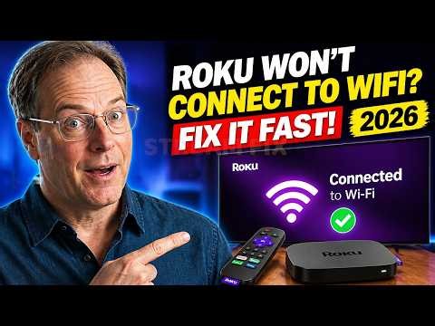 Roku Won’t Connect to WiFi? Fix It Fast! (2026)