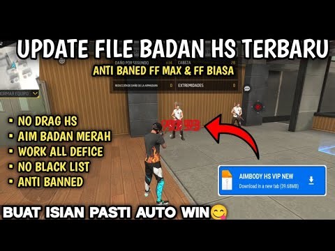 ⚙️ NO DRAG HS AIMBOT ⚙️ BADAN HEADSOT ⚙️ AIMLOCK BADAN HS TERBARU