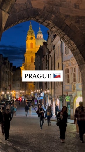 Prague Looks Like a Fairytale 🇨🇿✨