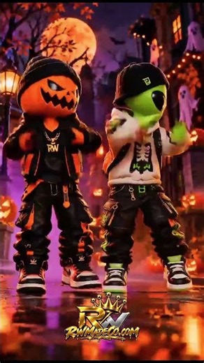🎃👽 JACKZ vs ORBITZ! Who Won This Dance Battle?! 😂🔥 #shorts
