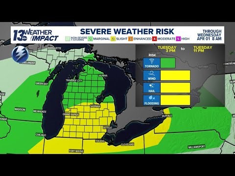LIVE RADAR | Tracking strong to severe storms in West Michigan