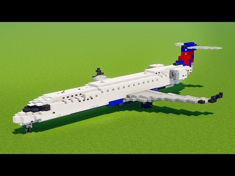 Minecraft Delta CRJ-900 Regional Jet