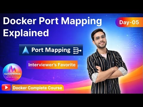 Docker Port Mapping Explained 🔥 | -p Option Practical Demo | Interview Favorite | Day-05 (Hindi)