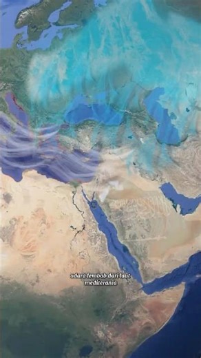 Fenomena Salju di Arab Saudi