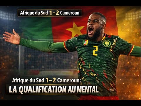 Afrique du Sud 1 – 2 Cameroun : la qualification au mental