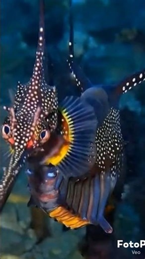 The Deep Sea Alien Fish You’ve Never Seen#shorts #youtubeshorts#viral #seacreatures#underwaterworld