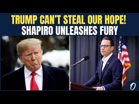 “Trump Won’t Break Us!” Josh Shapiro Sends Defiant Message as Political Tensions Escalate