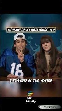 TOP SNL Moments When Cast Members Broke Character!! #snl #ranking