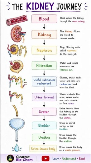 🩺 Kidneys Explained in Minutes | GCSE • IGCSE • A-Level Biology | Full Marks Made Easy! #aqa