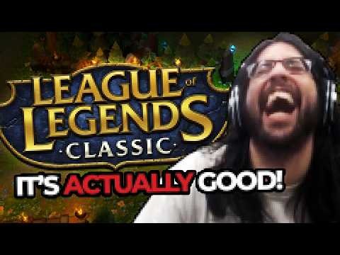 CLASSIC LEAGUE OF LEGENDS IS FINALLY HERE!