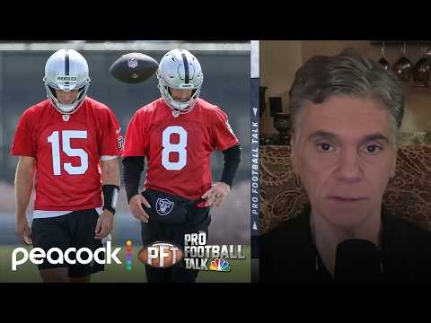 Raiders can't 'sell' Kirk Cousins as starting QB to team's veterans | Pro Football Talk | NFL on NBC