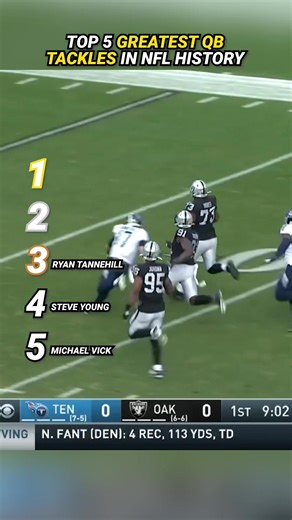 Greatest NFL QB Interceptions and Tackles