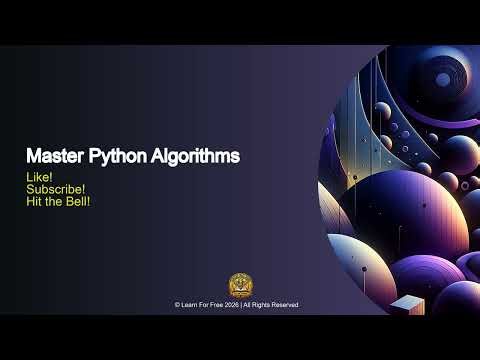 Master Python Algorithms | 06B '
