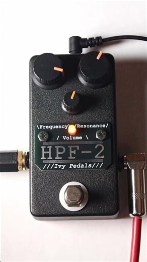 HPF-2 by Ivy Pedals #Guitar #PedalDemo [1/2] - #effectspedals #filter #guitarpedals #pedalboard #HPF