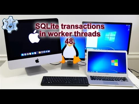 SQLite transactions in worker threads #freepascal #lazarus #sqlite3 #sqlite #threads #crossplatform