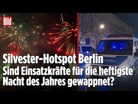 SILVESTER-HOTSPOT BERLIN: Heftigste Nacht des Jahres! Sind Einsatzkräfte ausreichend vorbereitet?