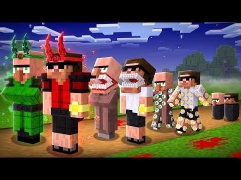 From Birth to Death as a Scary Entity in Minecraft..