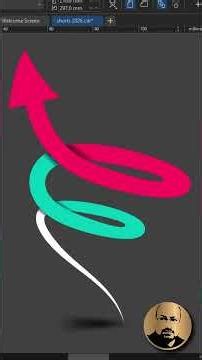 CorelDRAW Tutorial | Level up your vector game with this arrow trick #coreldraw #shorts