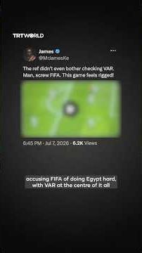 VAR controversy leaves Egypt bitter as Argentina snatch victory from jaws of defeat