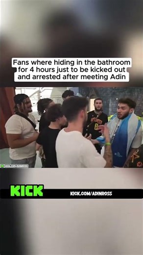 Fans Were Camping Out For Adin Ross💀😭 #adinross #lol #ishowspeed #clips