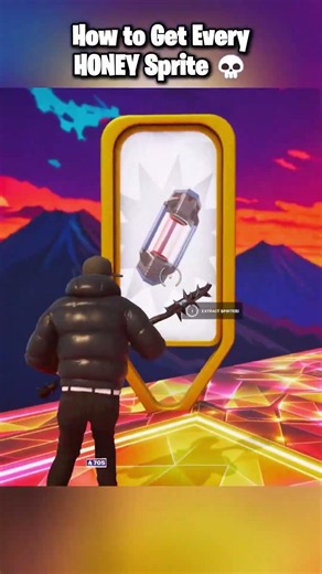 How To Get Every HONEY Sprite 🤯 #fortnite #fortnitesprites