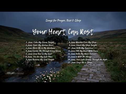 Rest in Jesus Tonight | 15 Scripture-Based Worship Songs for Peace & Renewal