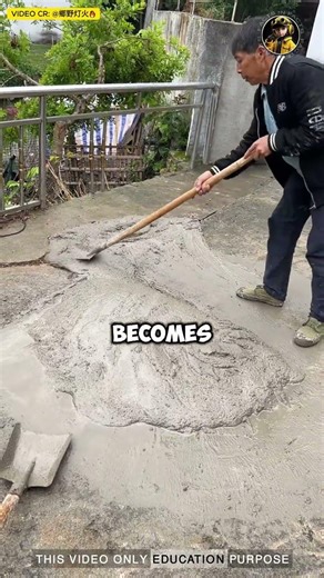 Fix Potholes Like a Pro! 🏗️ DIY Road Repair Hack #shorts #construction