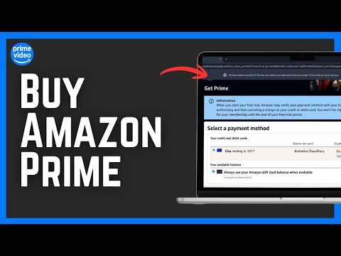 How to Buy Amazon Prime? - Prime Video Subscription !