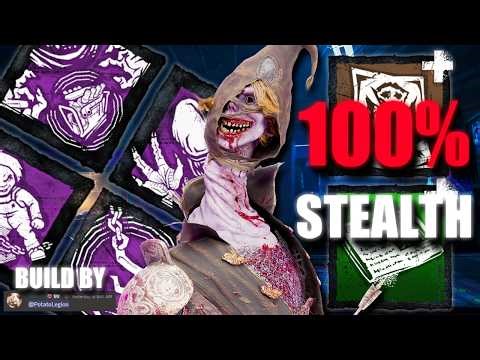 100% STEALTH BUILD! INSANE UNKNOWN GAMES! | Dead by Daylight