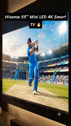 Hisense 55″ Mini LED 4K Smart TV | 144Hz Gaming | Full Array Local Dimming Pro
