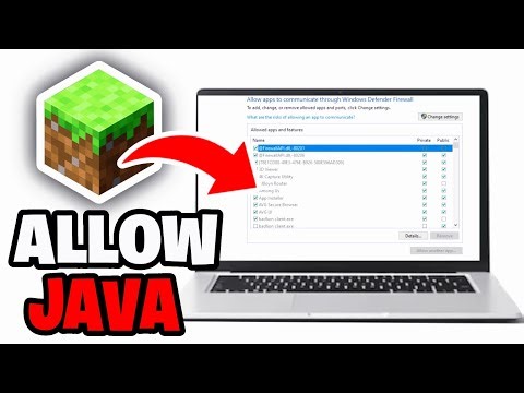 How To Allow Java Through Firewall For Minecraft Servers! - Tutorial