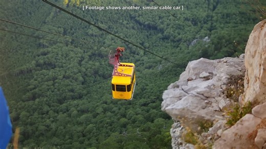 US jet slices through cable car line – 20 tourists plunge 260 feet