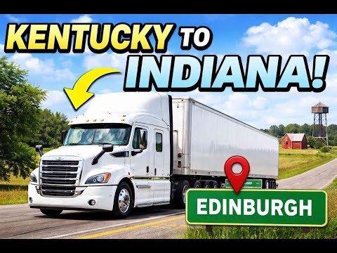 Let’s Roll! Trucking from Indiana to Kentucky | IRL 🚛 #drivinglive #truckdriver #truckinglife