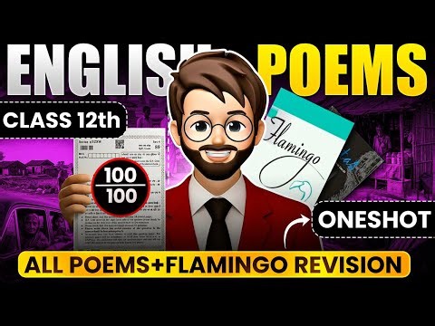 All Poems Class 12 in One Video | Flamingo Poem One Shot Class 12