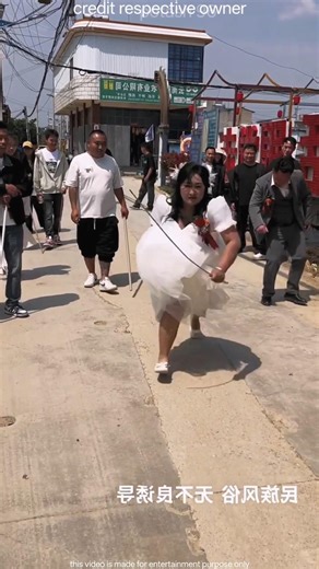Bride Goes Wild to Save Groom 😄? #wedding #viral #bride #funny #tiktok #facts #video #youtube 😱🥶😭