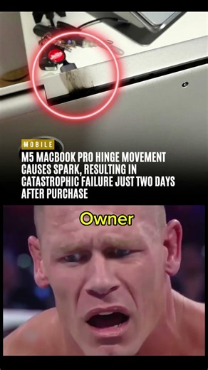 M5 MacBook Pro FAILS in 2 Days Hinge Sparks = Disaster
