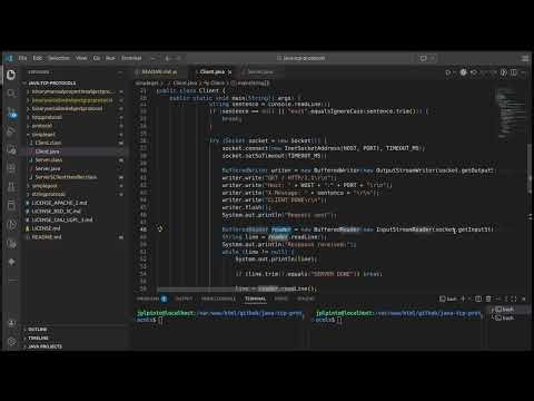IT Architect - Lesson 10 - Create Your Own Protocols in Java - Client-Server