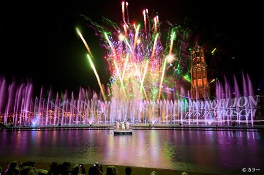 高橋洋子“エヴァ”熱唱　「迎撃要塞都市 ハウステンボス」ナイトショー初披露：「おっ！」でつながる地元密着のスポーツ応援メディア 西スポWEB OTTO!