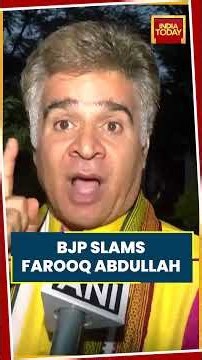 Farooq Abdullah’s Pakistan Remark Sparks Row, BJP’s Ravinder Raina Accuses Him Of ‘Treason’