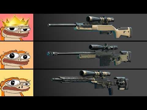 I finally ranked EVERY single Sniper, and it only took me 4 months