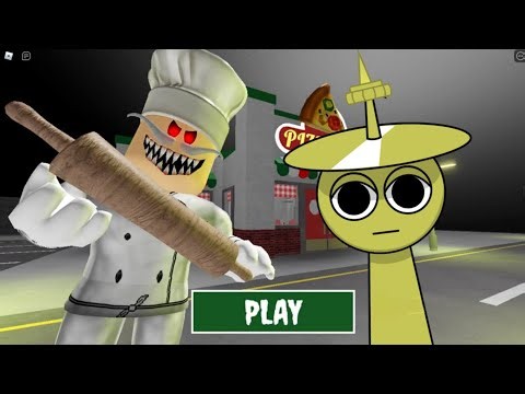 Mustard Clukr ( Silver ) Sprunki vs PAPA PIZZA PIZZERIA FULL GAMEPLAY #roblox