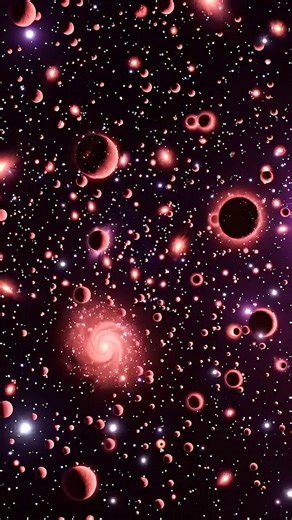 🌌🛣️ James Webb Found a Cosmic Highway.Using the James Webb Space Telescope, scientists have observed a huge structure — a chain of around 20 galaxies stretching millions of light-years across the early universe.This structure is likely part of the cosmic web, where dark matter guides the formation of galaxies along filaments.The light from these galaxies has traveled for over 13 billion years, revealing how the universe began organizing itself into large-scale patterns.This discovery gives us 