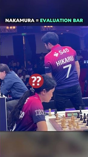 Hikaru IS the Evaluation Bar!